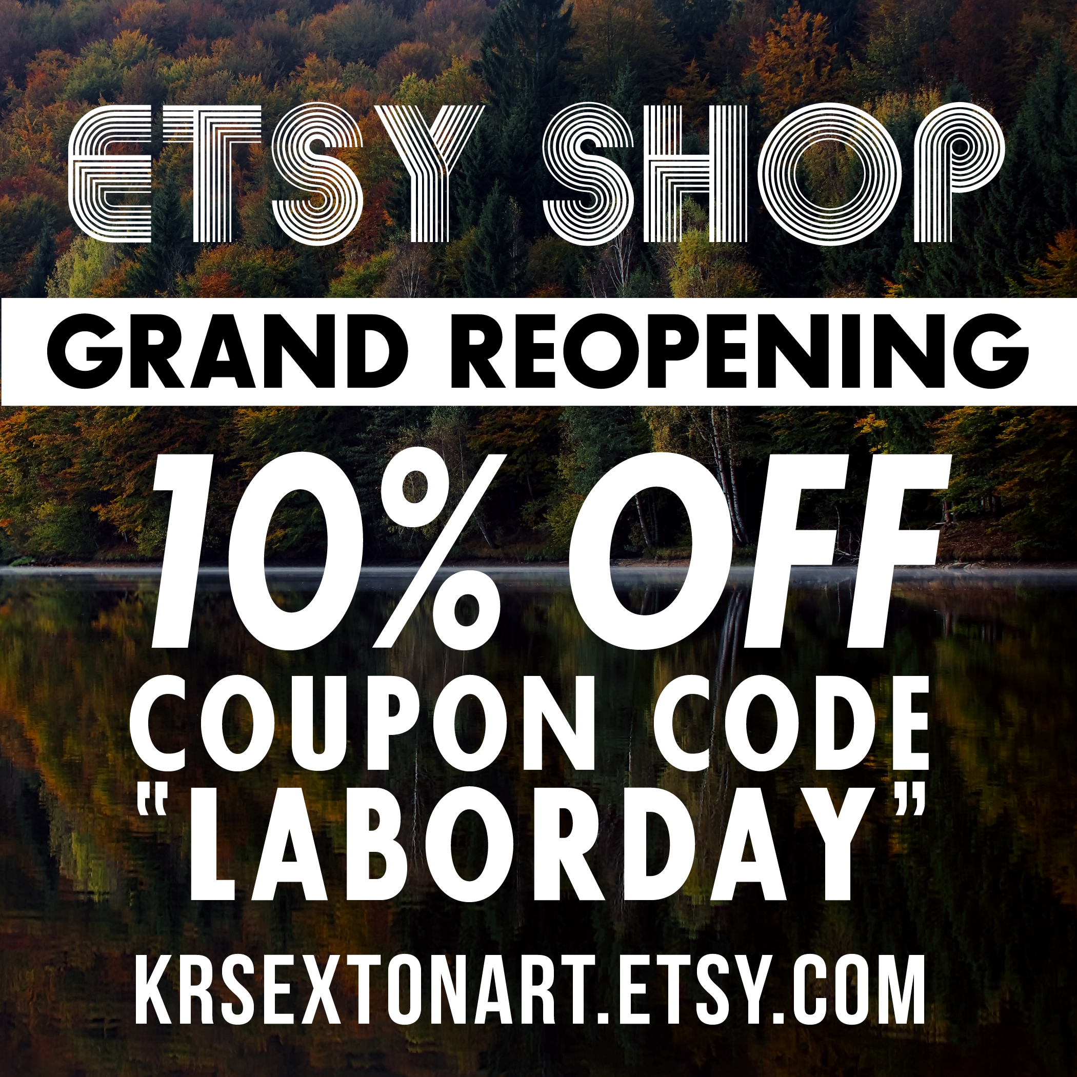 Advertisement for shop