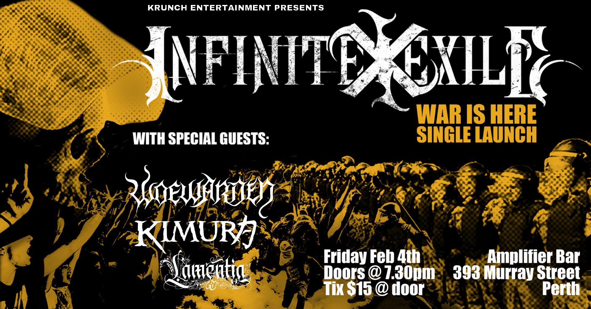 Infinite Exile: War Is Here single launch