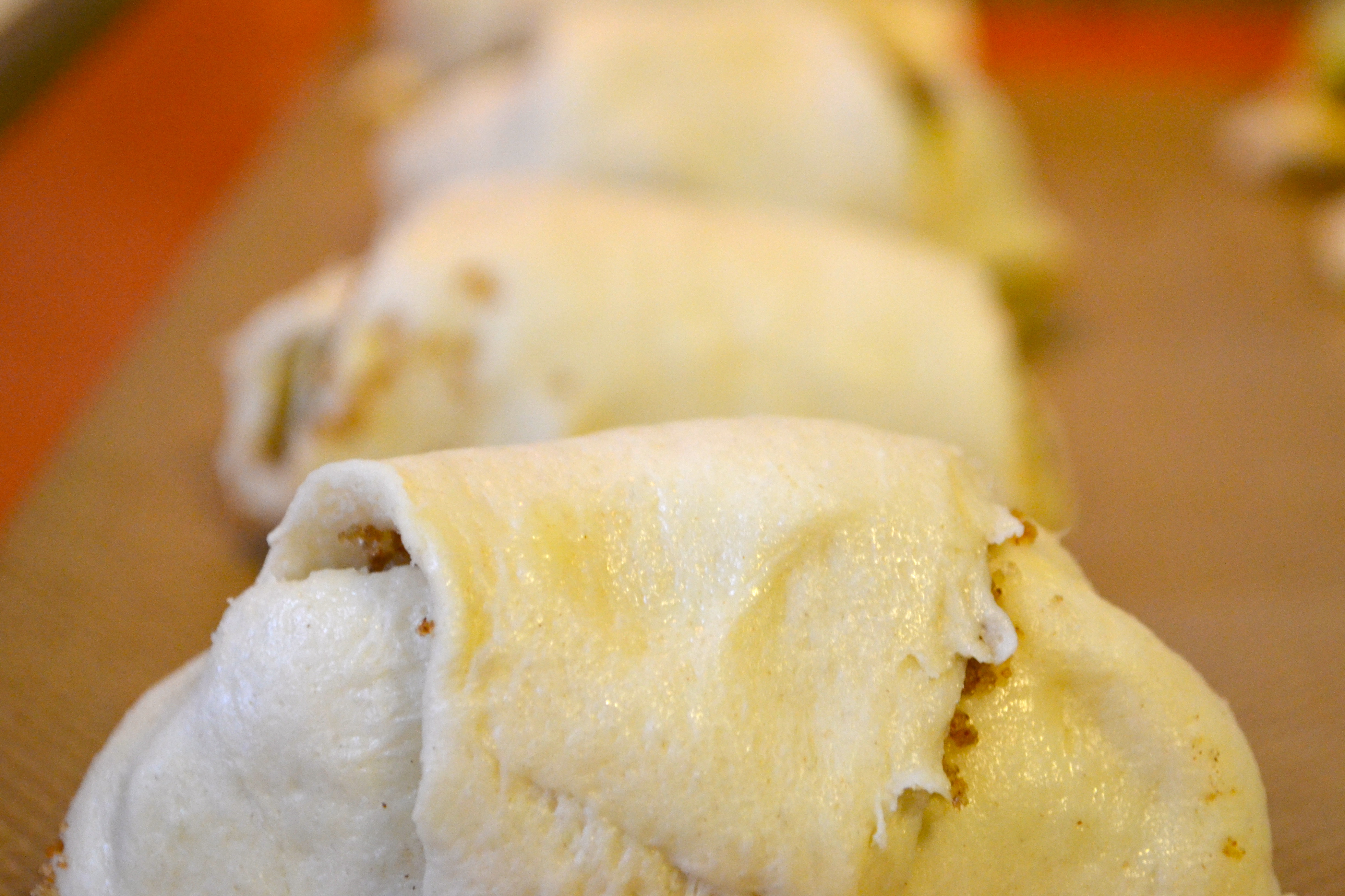 crescent roll apple pies