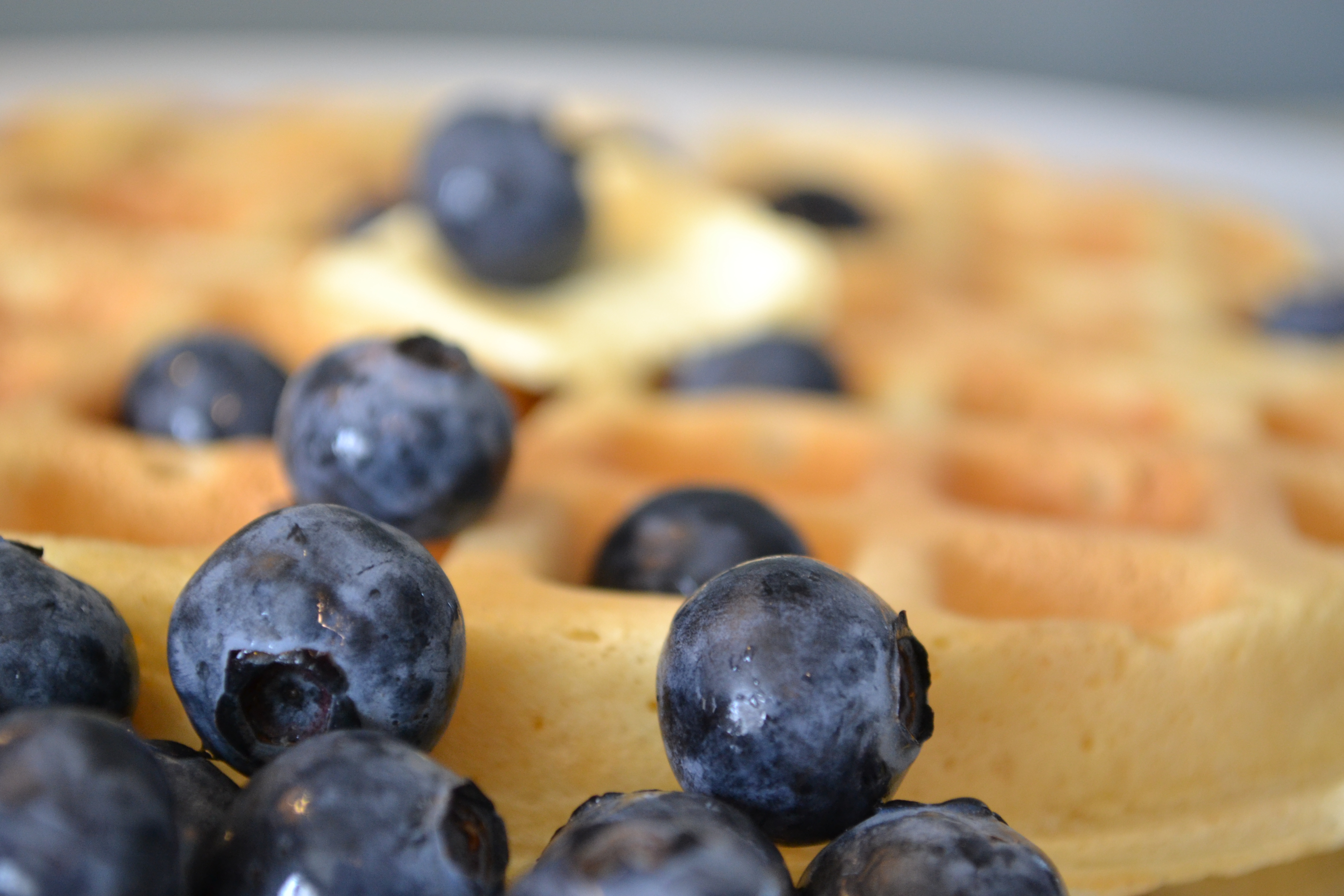 Blueberries & Waffles