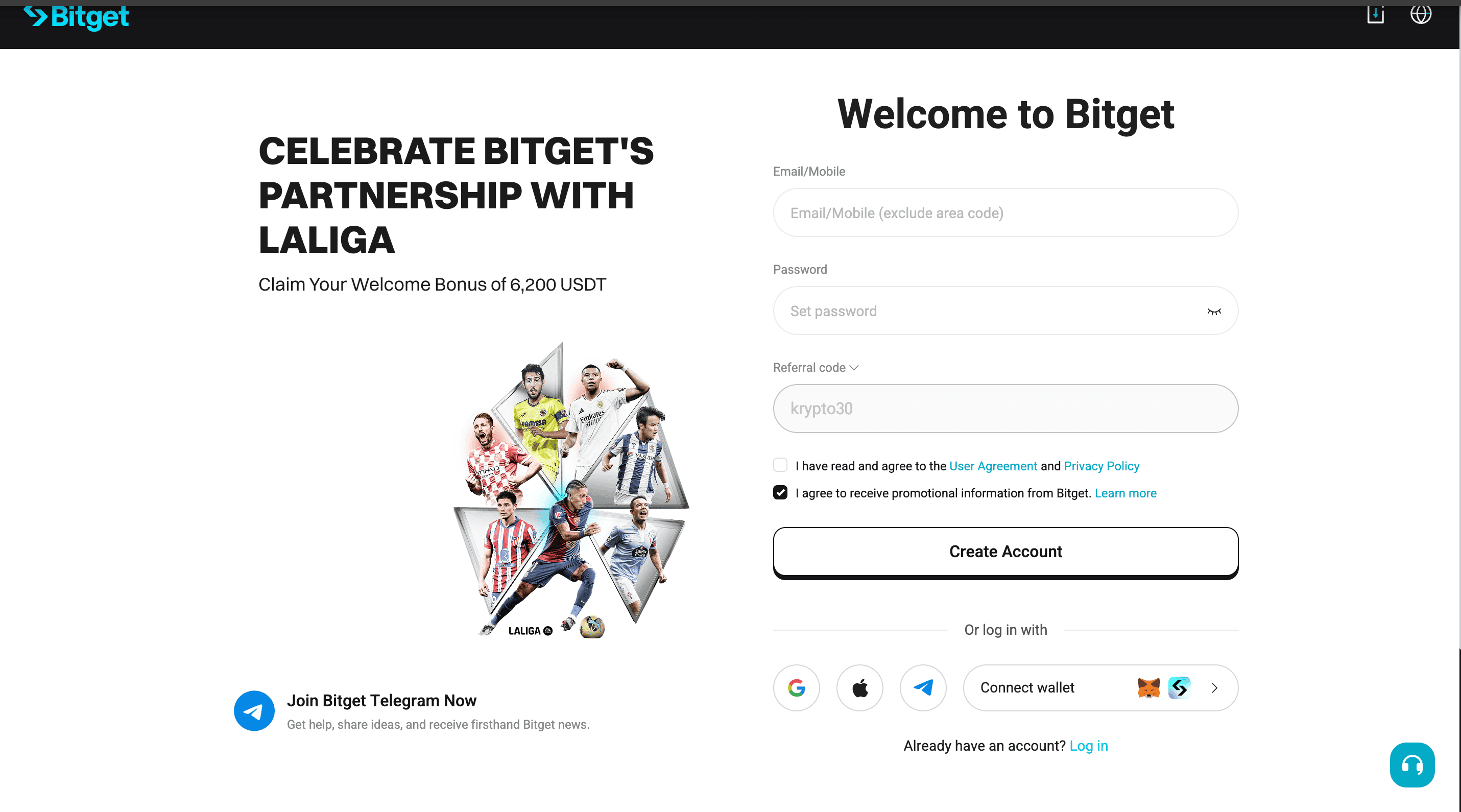 Bitget Screenshot Bonuscode Referralcode Rewards
