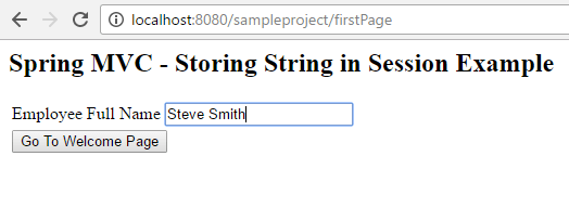 Spring MVC Tutorials with Examples | Spring MVC Session Attributes