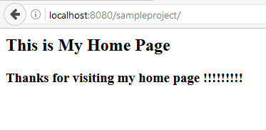 Spring MVC view controller Example | Spring MVC Sample