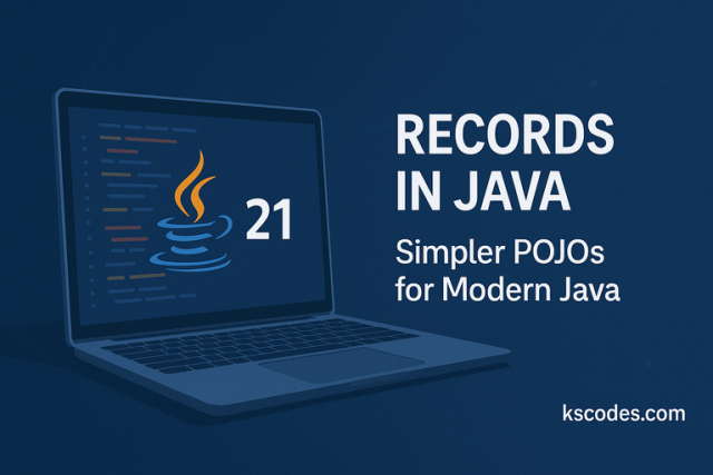 Records in Java: Simpler POJOs for Modern Java