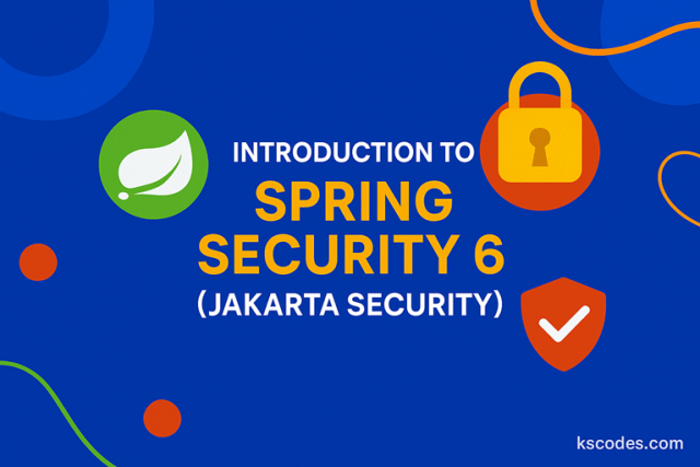 Spring Security 6 with Jakarta Security