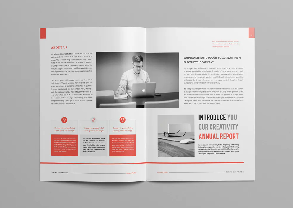 Company Profile Design Template Indesign Ksioks