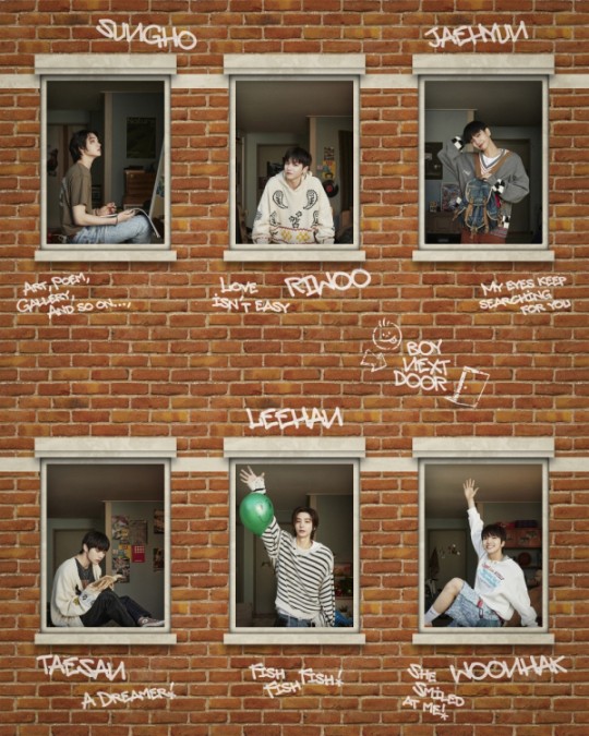BOYNEXTDOOR - BOYNEXTDOOR サイン会 AND BOYNEXTDOOR: Profile pictures for members – KSTATION TV