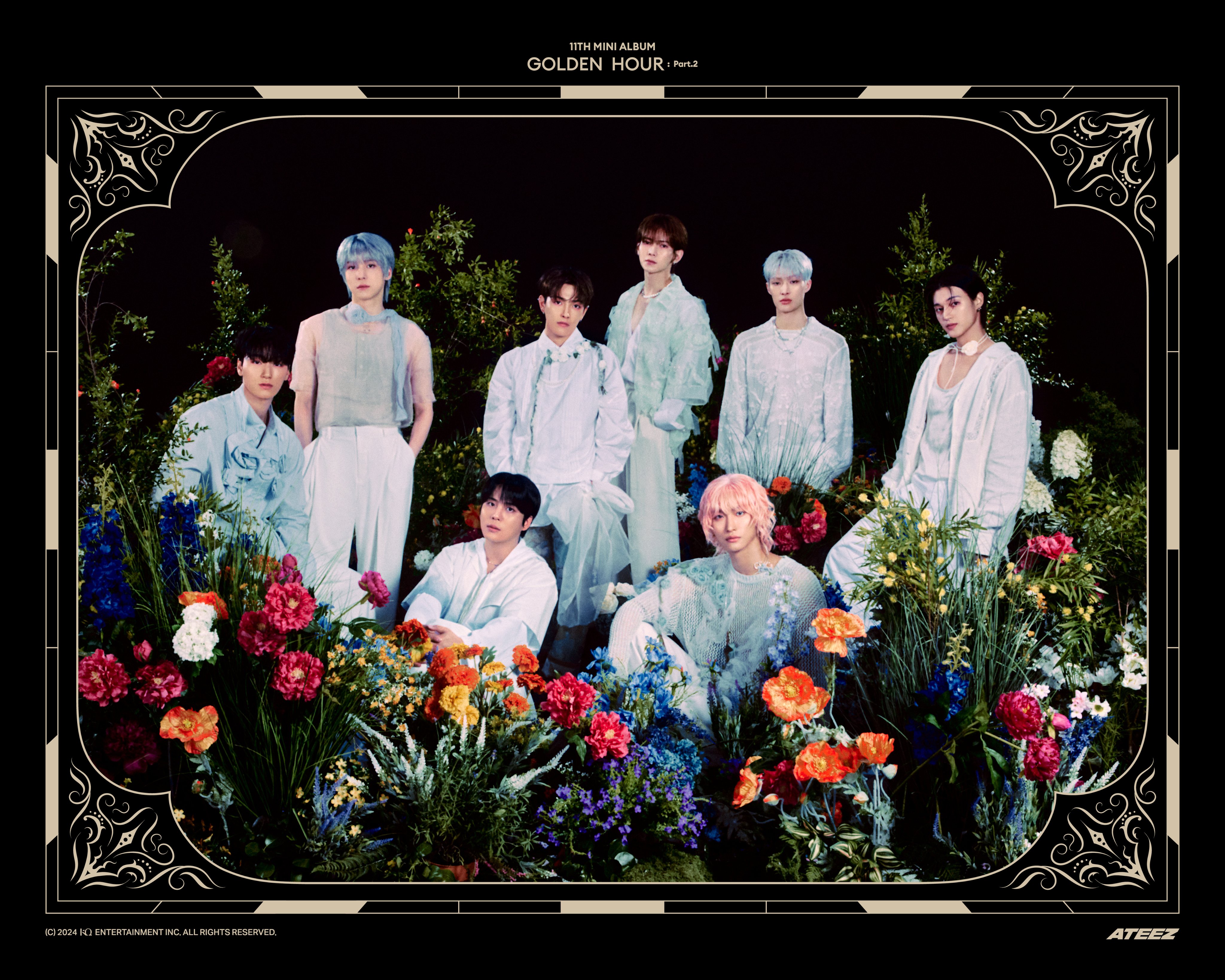 ATEEZ ソンファ GOLDEN HOUR:Part.2 蝶 トレカ 【公式通販】