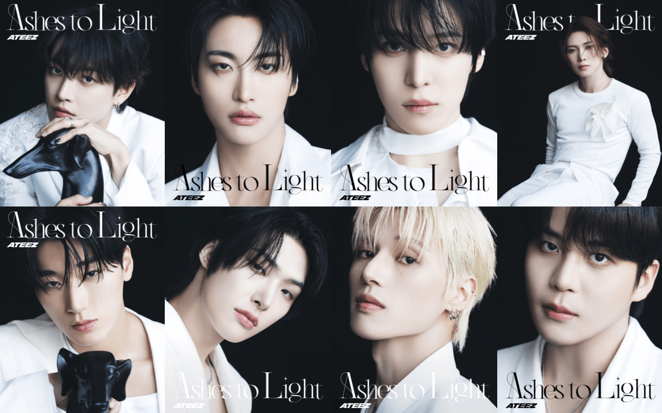 ATEEZ ateez Ashes to Light 未使用シリアル10枚 ATEEZ Ashes to Light