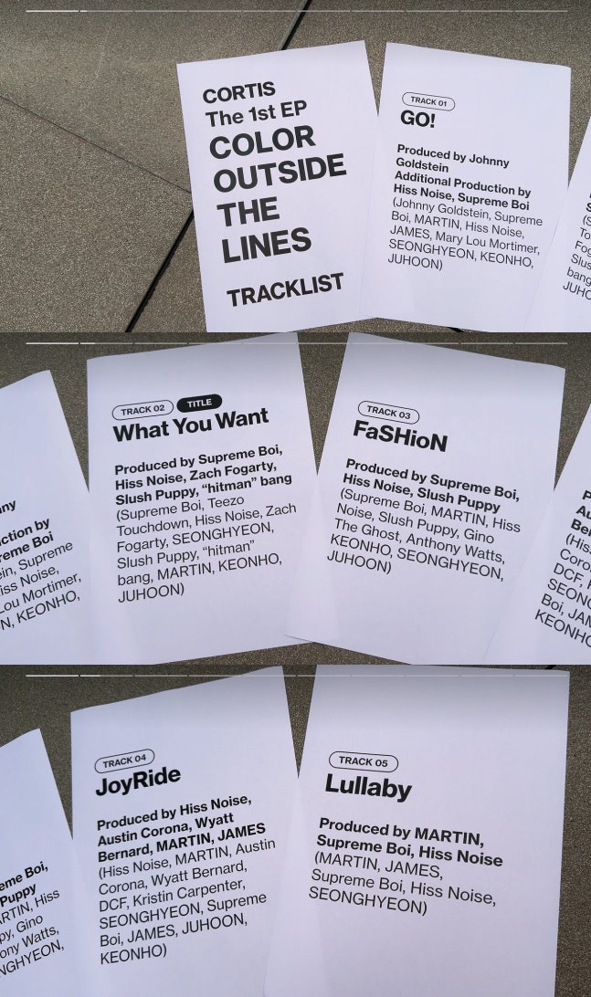 CORTIS: The tracklist revealed mid-story – KSTATION TV
