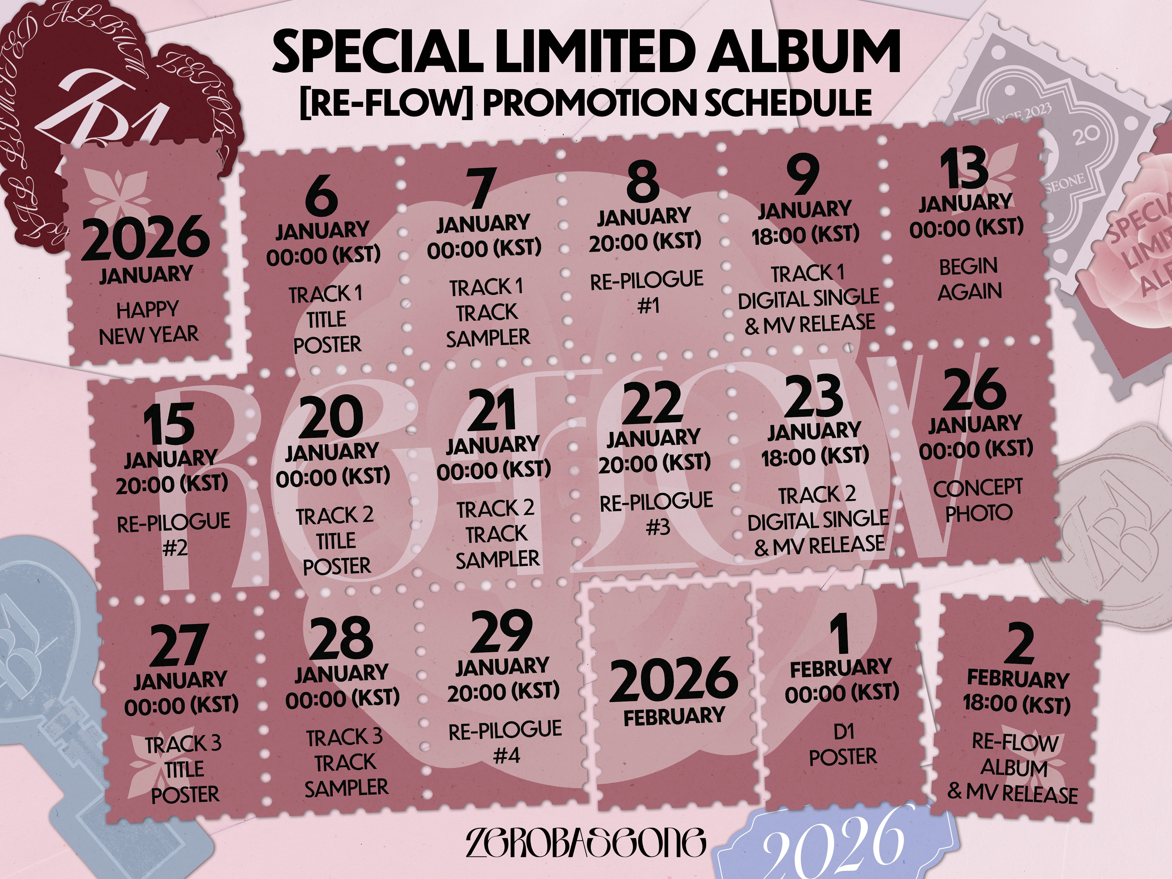 ZEROBASEONE: The schedule for the latest album – KSTATION TV