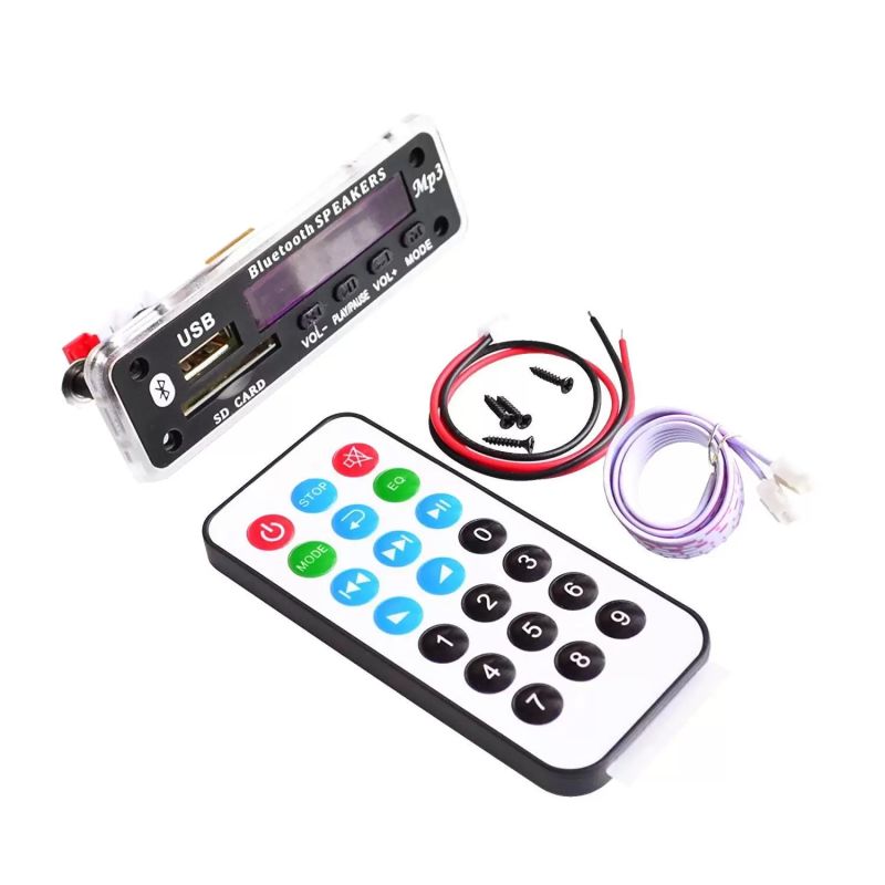 Bluetooth Decoding Board Mp3 Decoder Board Module With Remote Control - High Resolution Space Illustrations for Desktop
