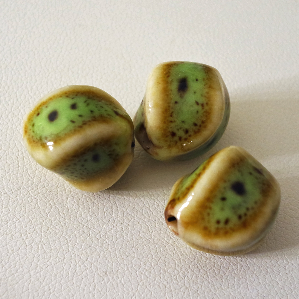 Ceramic Green and Brown
