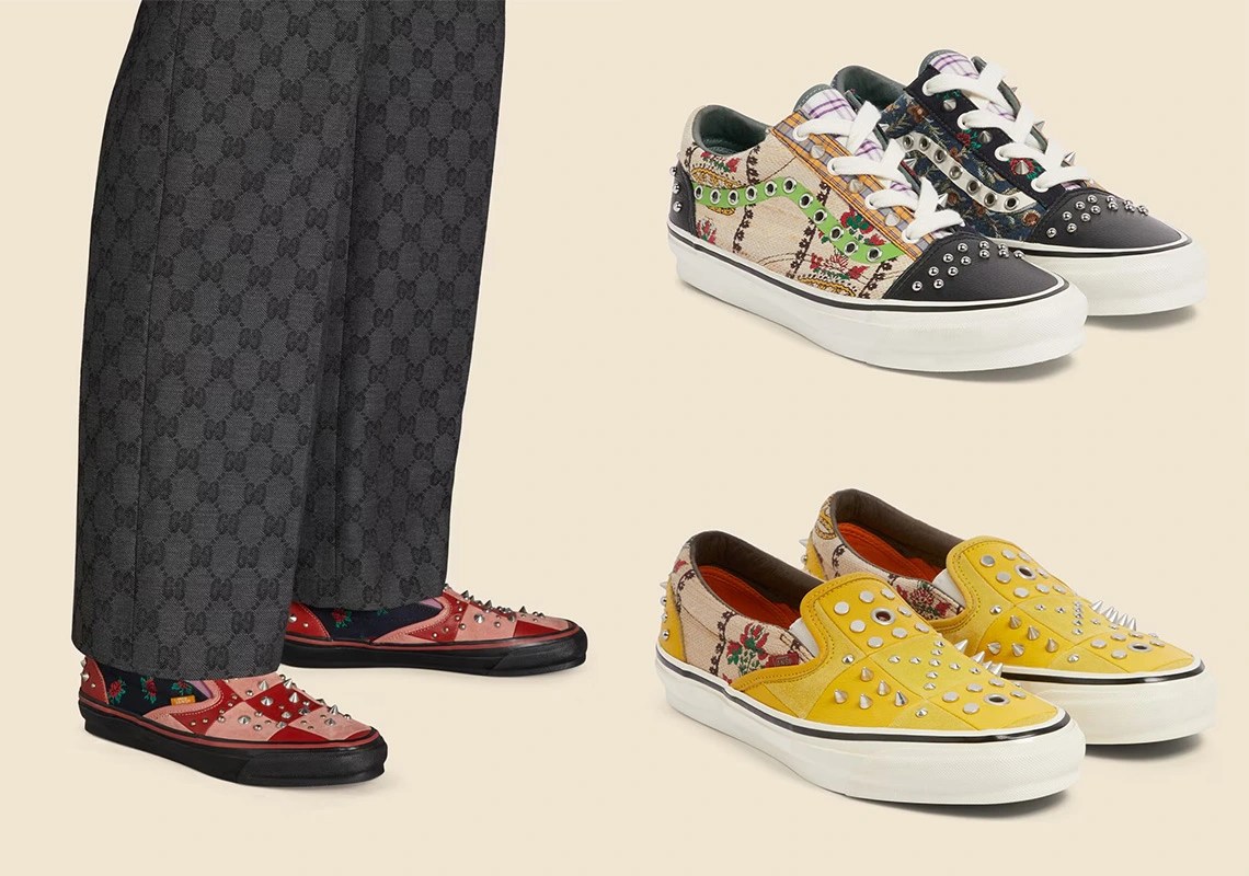 GUCCI × Vans collection