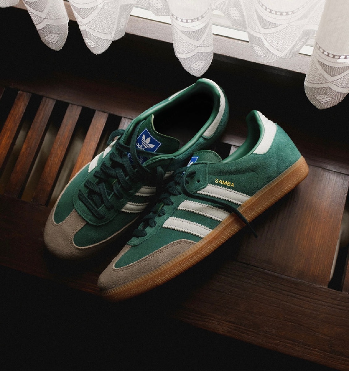 adidas Samba ダークグリーン スニーカー24cm Adidas Samba OG 