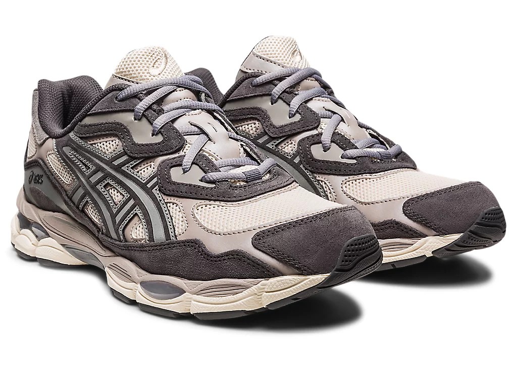 asics GEL-NYC "Oatmeal/Obsidian Grey"