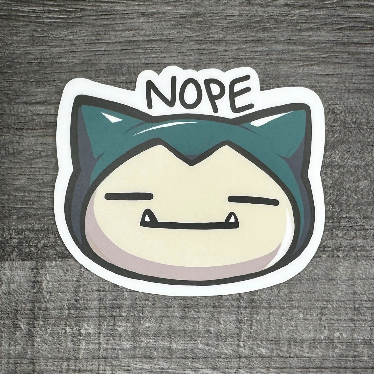 Snorlax Sticker Ku Workshop