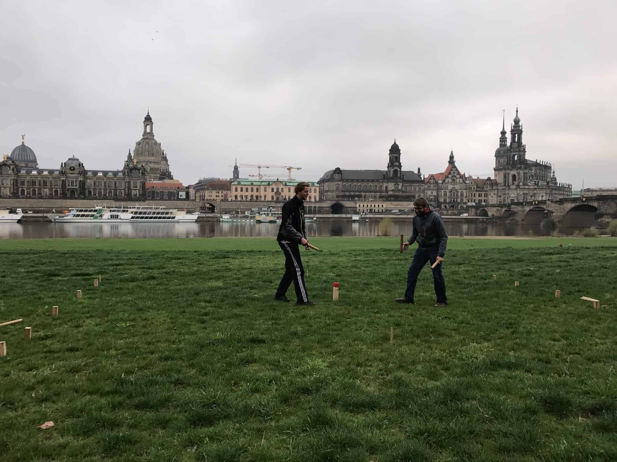 Photo of Christopher jones and Matthes in Dresden, Germany.