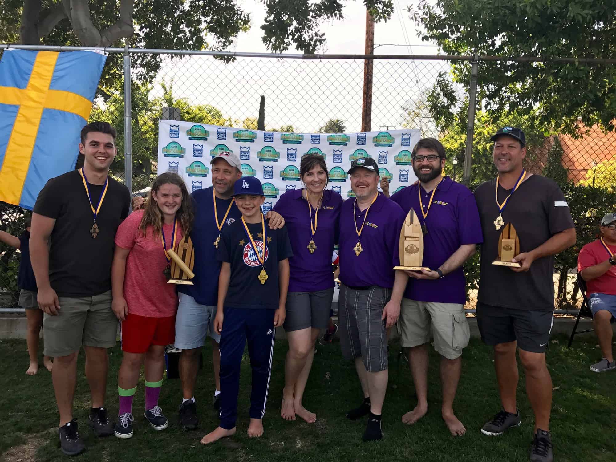 Photo from West Coast Kubb Championships.