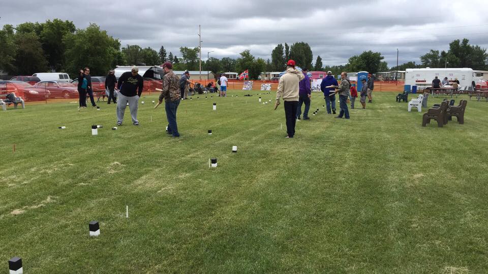 Photo from TRF Summer Kubb Tournament.