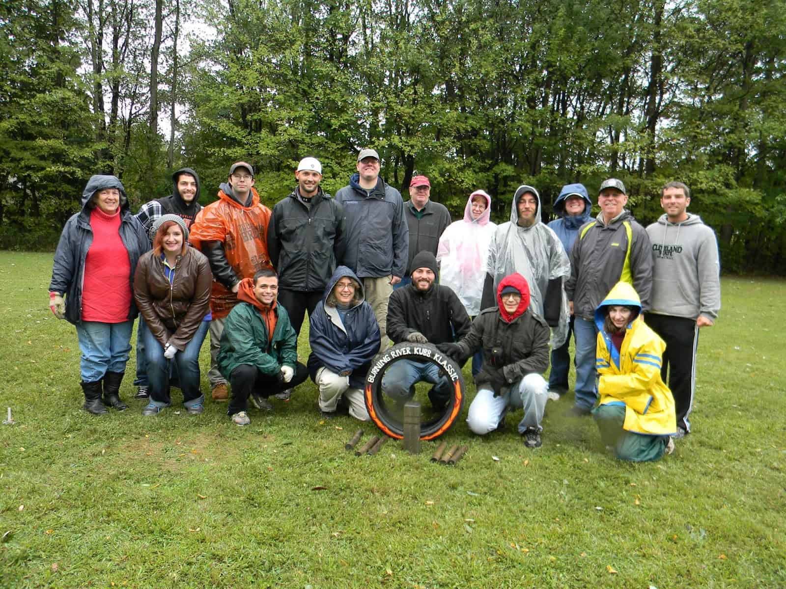 Photo of kubb club.