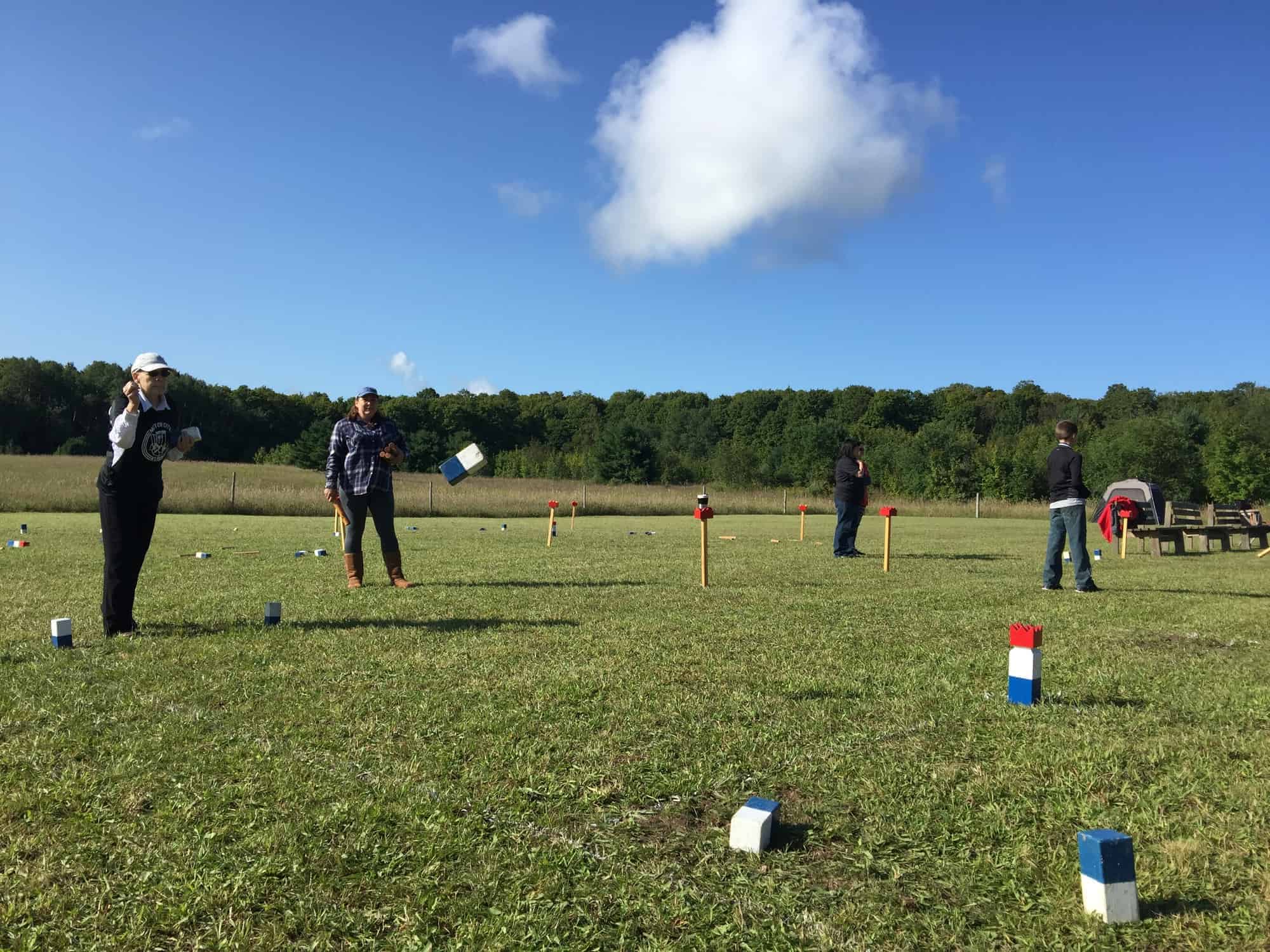 Photo from Great Lakes Kubb Championship.