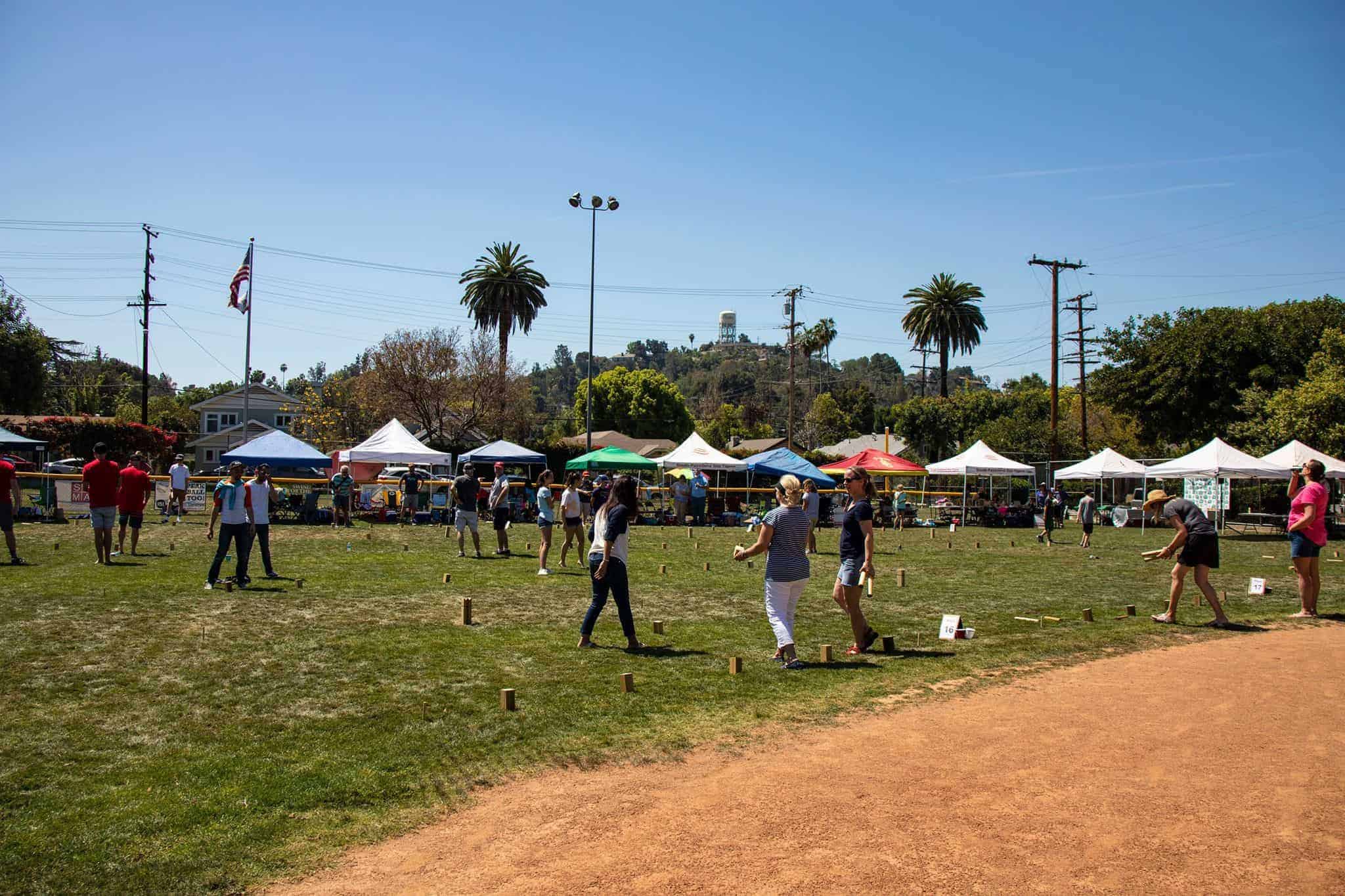 Photo from West Coast Kubb Championships.