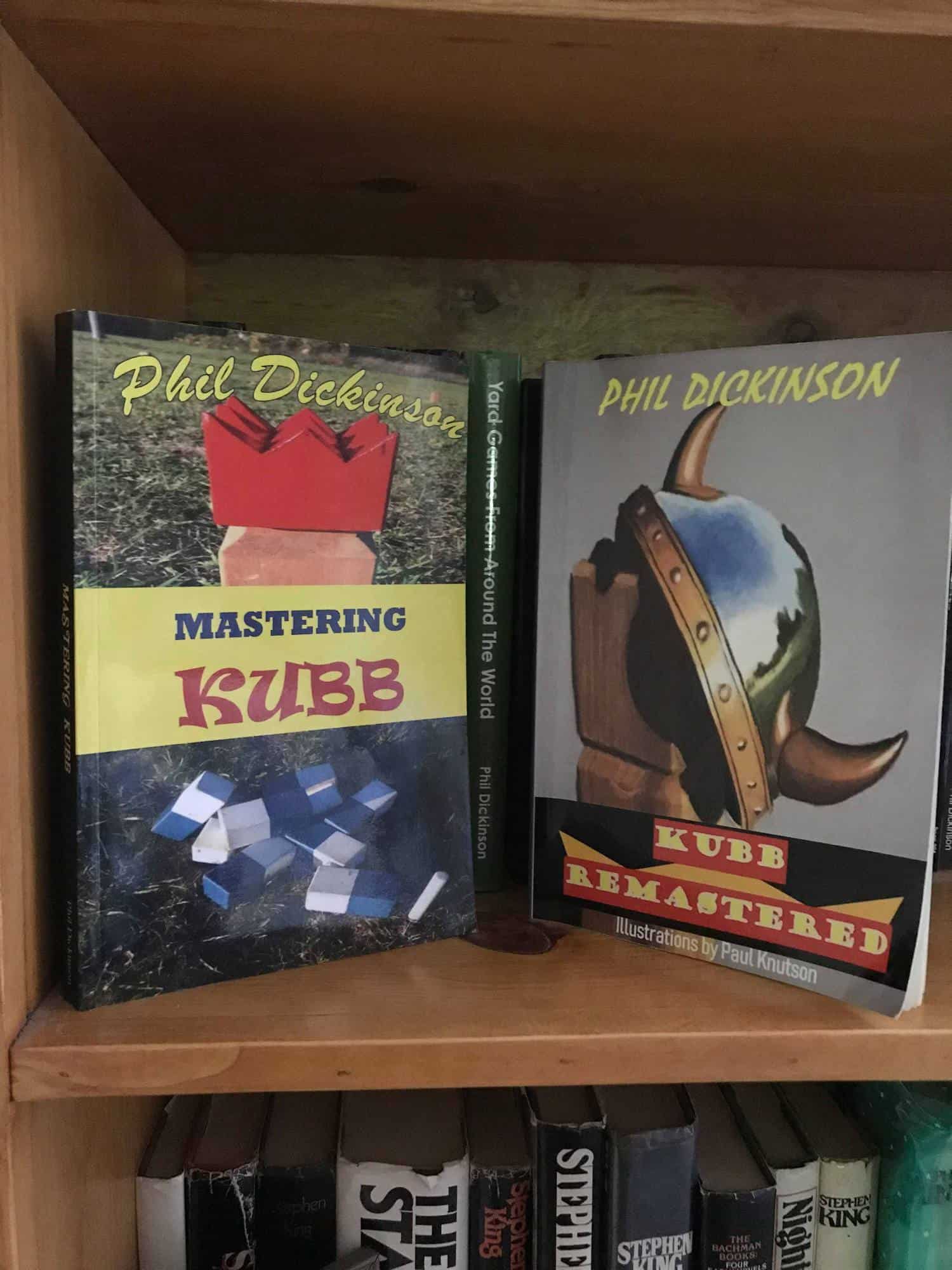 Photo of Mastering Kubb and Kubb Remastered books.