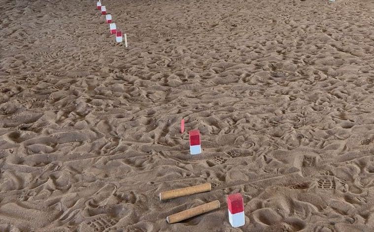 Photo from Cabin Fever kubb Tournament.
