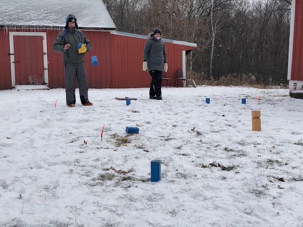 Photo from Vinterfest Kubb Scramble.