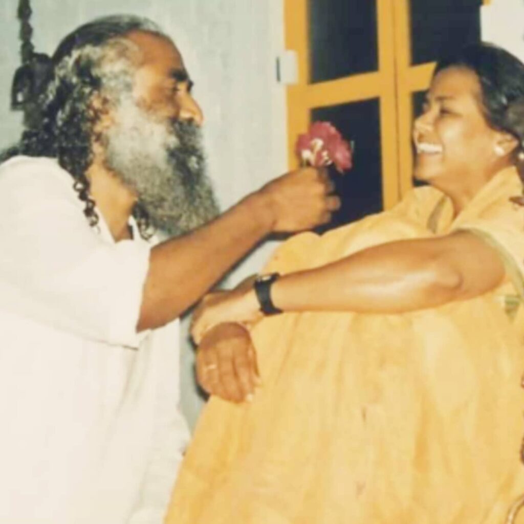 Sadhguru and Vijji Maa