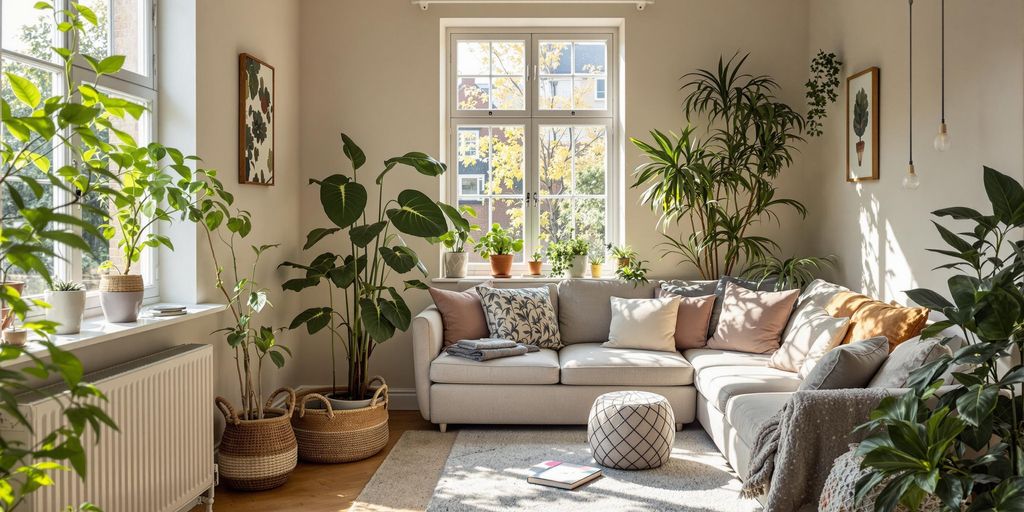 Open window in a UK flat combating condensation.