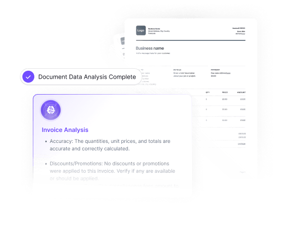 AI-Powered Invoice Analysis: Beyond Data Extraction​
