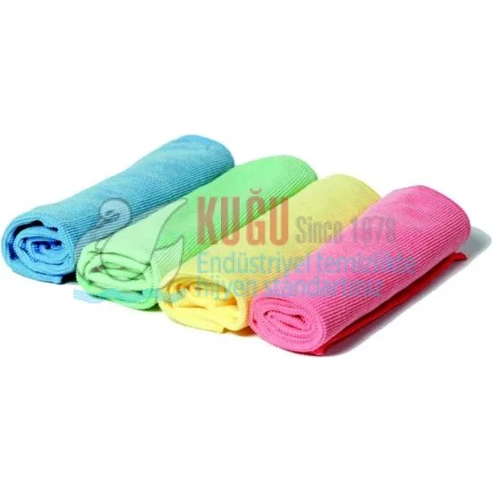 KGCY-1025 Mikrofiber Diamond Premium Bez 40x40 Cm (Sarı, Kırmızı, Yeşil, Mavi ve Pembe Renklerde)