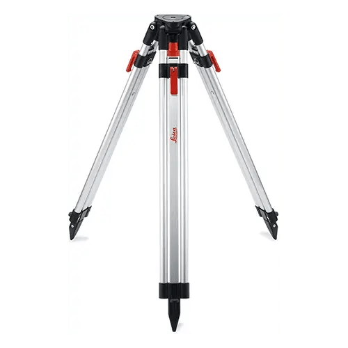 Leica aluminum surveying tripod.