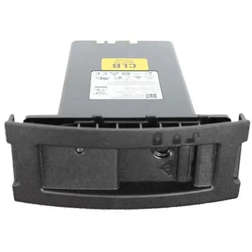 Battery pack with labeled instructions displayed.