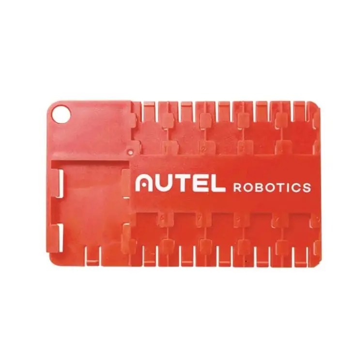 Red tool organizer with Autel Robotics logo.