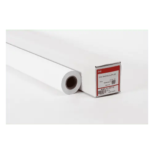 Here's an alt tag for the image: Roll of OCE imaging paper.