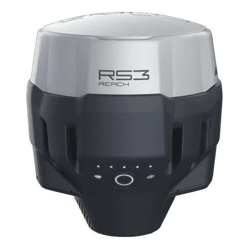 GPS receiver with RS3 Reach branding.