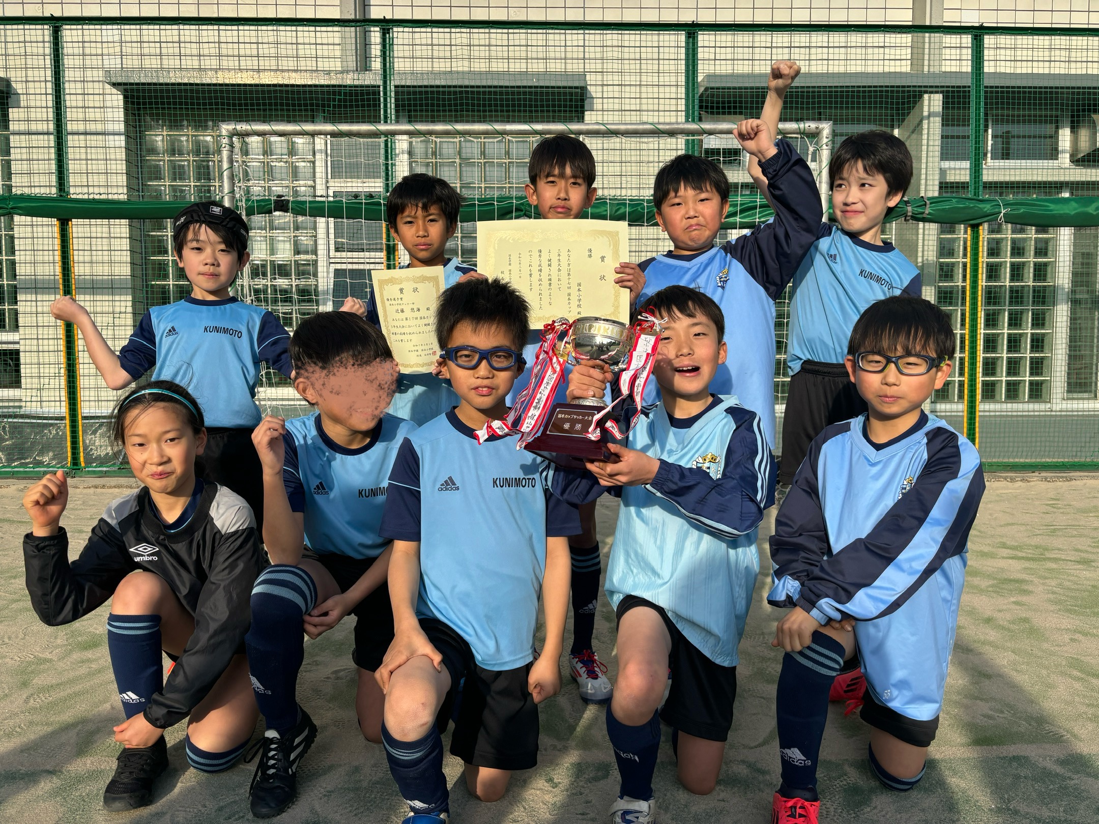 【サッカー部】国本カップ3年生大会