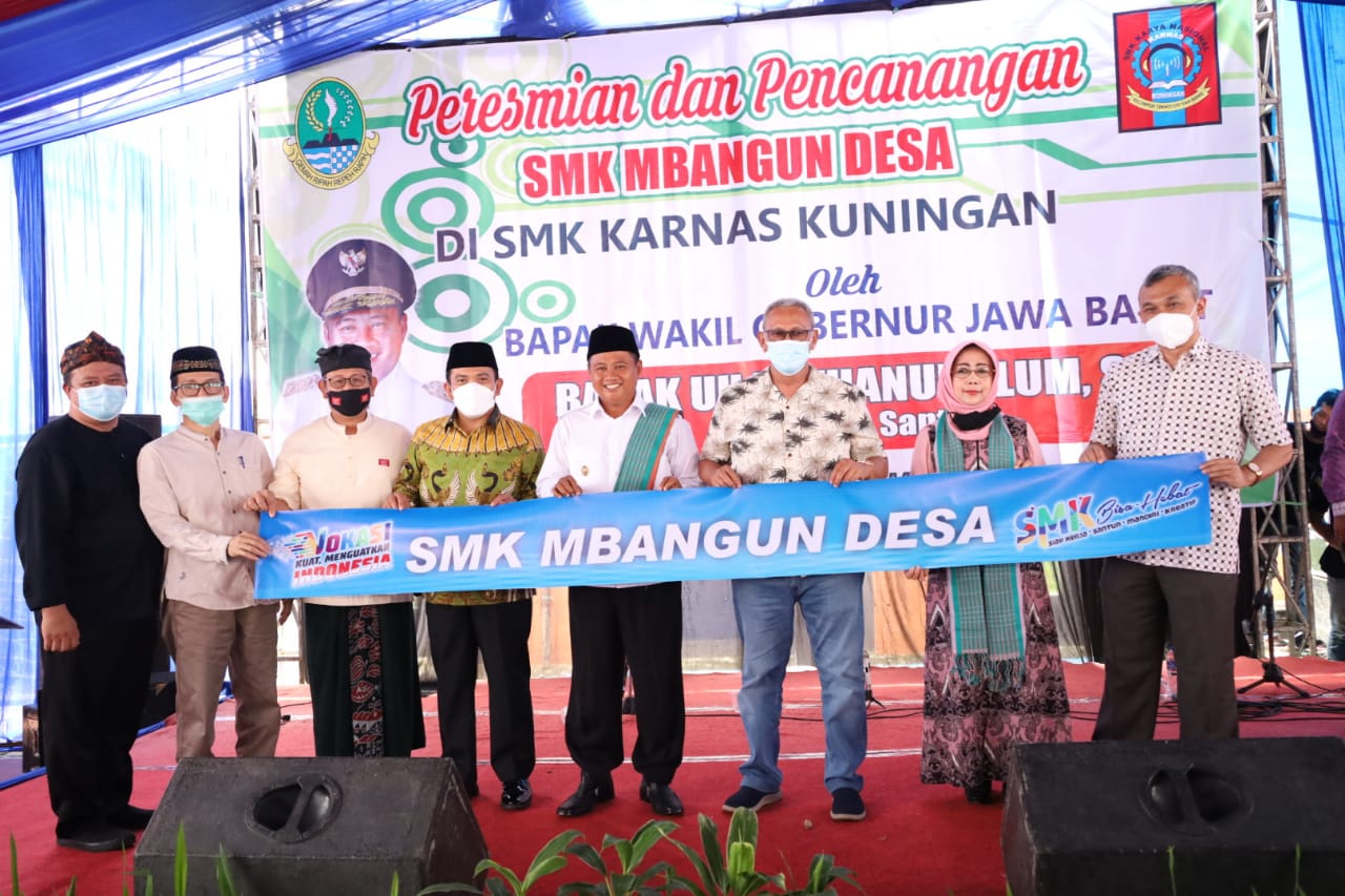 Cms sekolahku adalah content management system dan ppdb online gratis untuk sd smp/sederajat sma/sederajat. Wagub Resmikan Smk Membangun Desa Di Karnas Kuningan Mass