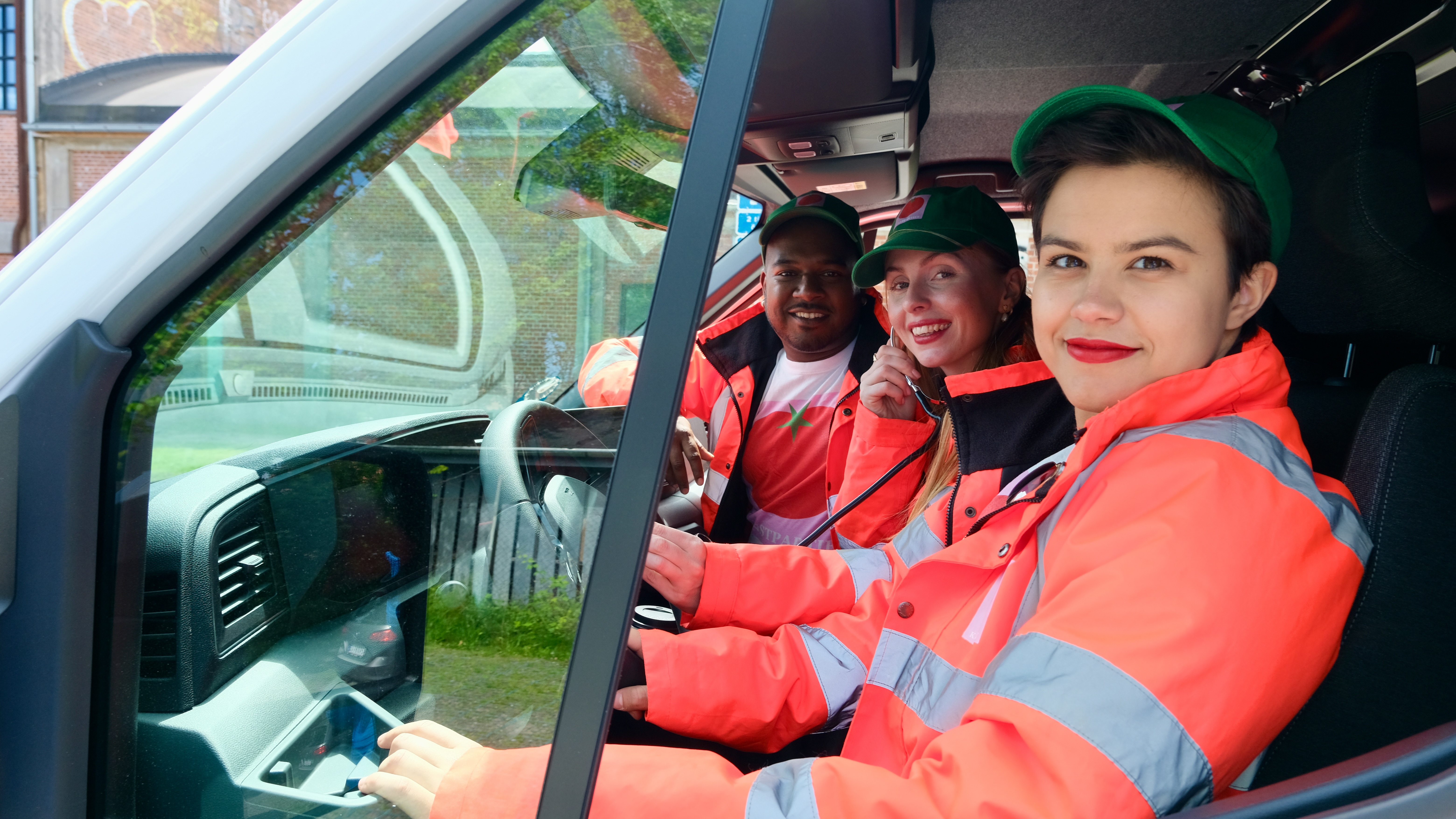 Opera team: Karla, Simon, Sandra