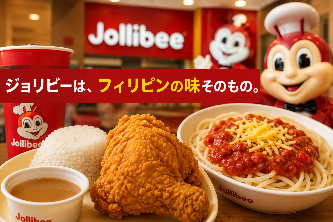 ジョリビーとは？マクドナルドを超えたフィリピン国民食の秘密