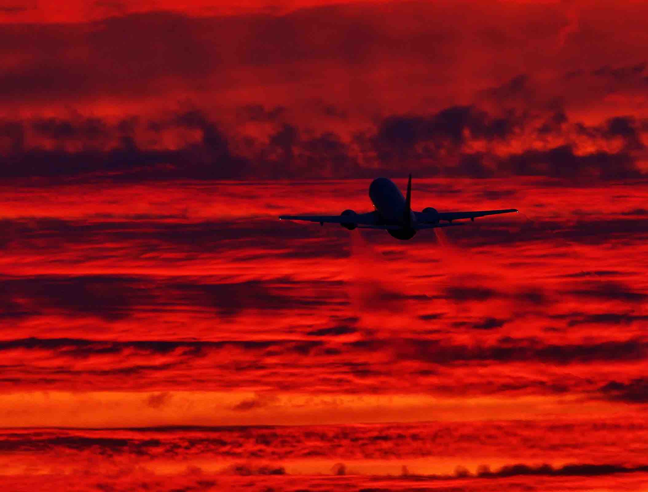 Plane Taking Off