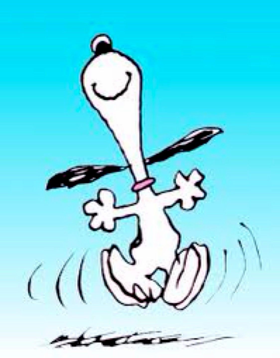 Snoopy Dancing With Joy