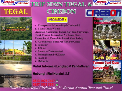 Paket Wisata Tegal Cirebon 3d2n