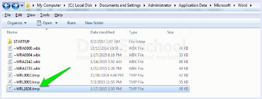 Cara Mengembalikan Dokumen Yang Belum Tersimpan Di Ms Word 2007 