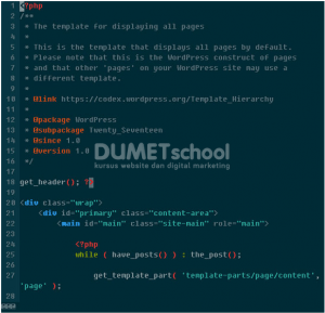 · within the theme options, under the general > general . Cara Membuat Template WordPress Custom