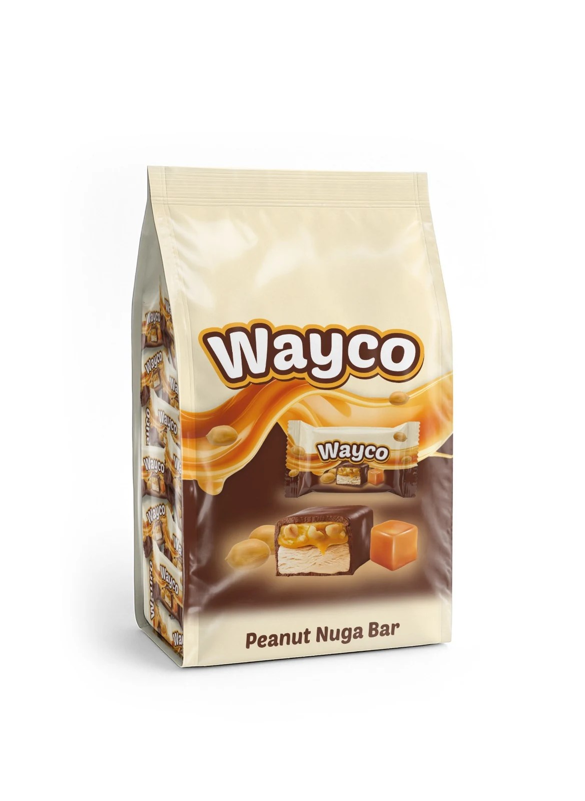 Wayco لوح نوجا وايكو بالفول السوداني 1000 g