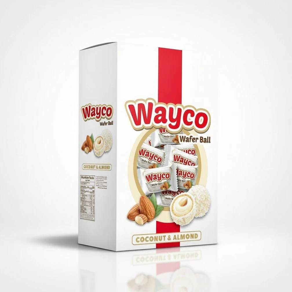 Wayco كرات ويفر وايكو باللوز وجوز الهند 1000 غ 1000 g